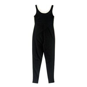 Vintage Buffalo‎ David Bitton Knit Jumpsuit Black Size M Sporty Spice Y2K 80s
